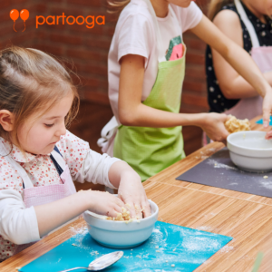 A baking party is a great theme for a $5 birthday party. 