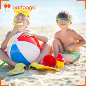 Local beaches make a great outdoor birthday party option. 