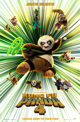 Kung Fu Panda 4 hits U.S. theaters on March 8, 2024. 