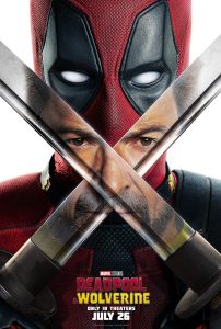 deadpool wolverine movie hits theaters in 2024. 